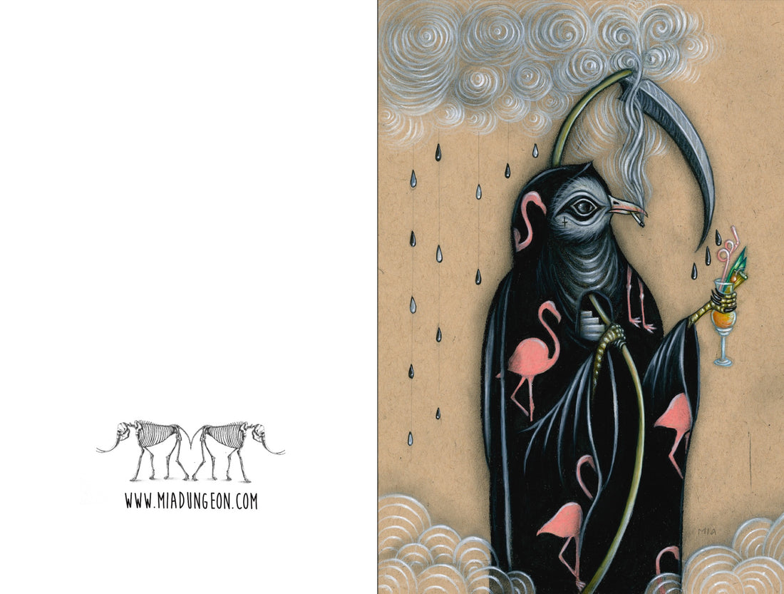 Mama Doom Greeting Card