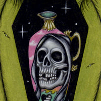 Skeletor Coffin - Canvas and Paper Prints