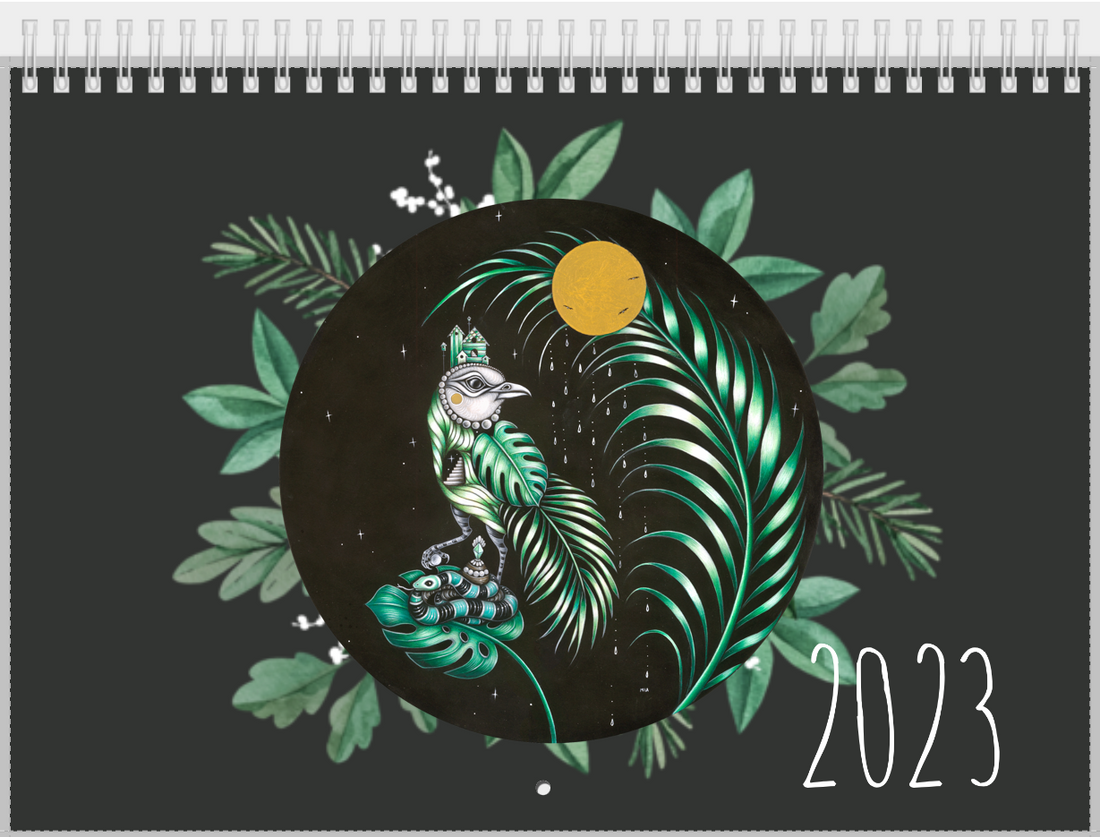 2023 Paradise Jungle Calendar